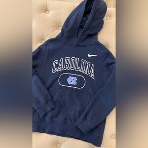 Nike Kids Dark Blue UNC Carolina Hoodie